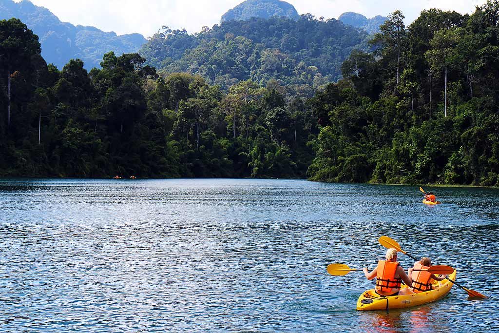 Kayaking Khao Sok National Park